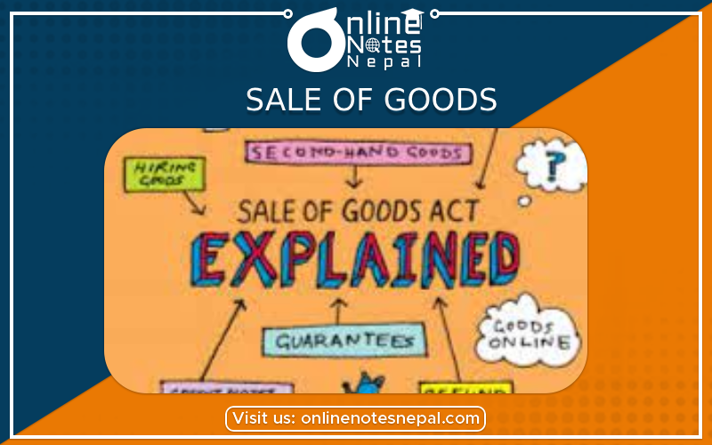 Sale of Goods